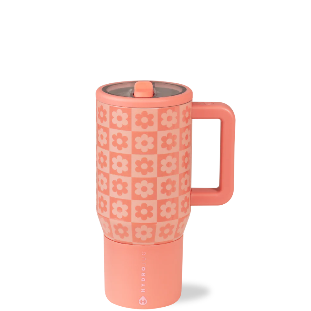 HydroJug Traveler Daisy Checkers