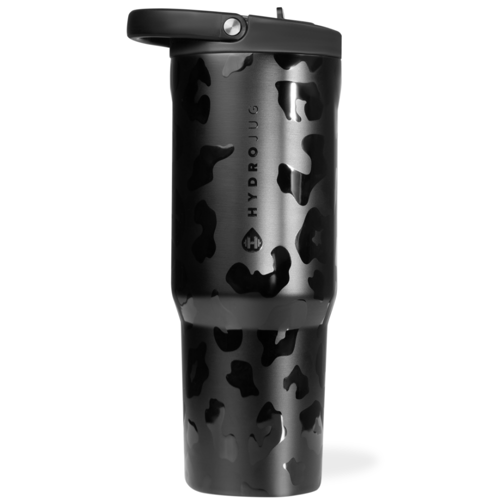 HydroJug Sport 40oz Black Leopard